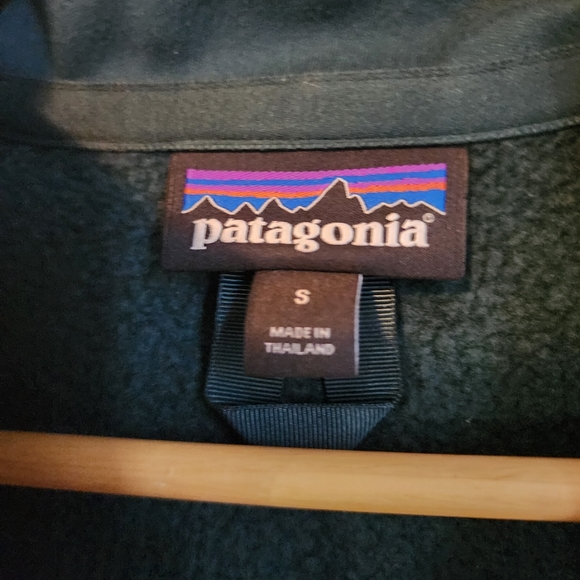 EUC Patagonia 1/4 Zip Pullover Better Sweater in Piki Green - Picture 10 of 11